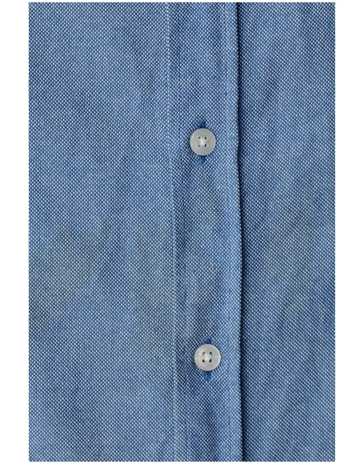 Massimo Dutti Herrenhemd Mittelblau