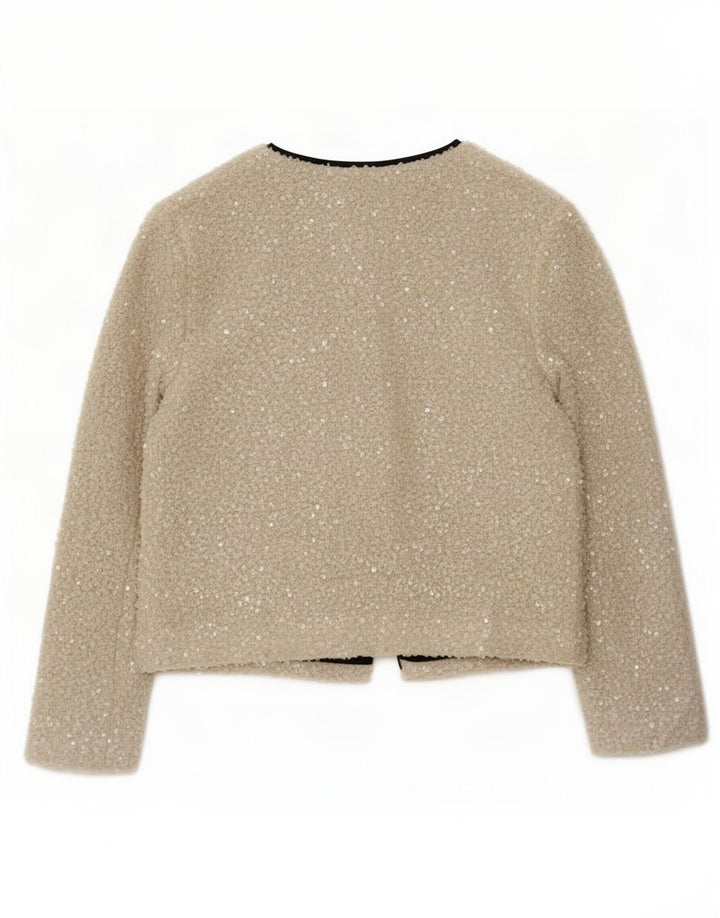 Marks & Spencer Damen-Blazer in Übergröße, Gr. 10, Größe S, gebrochenes Weiß