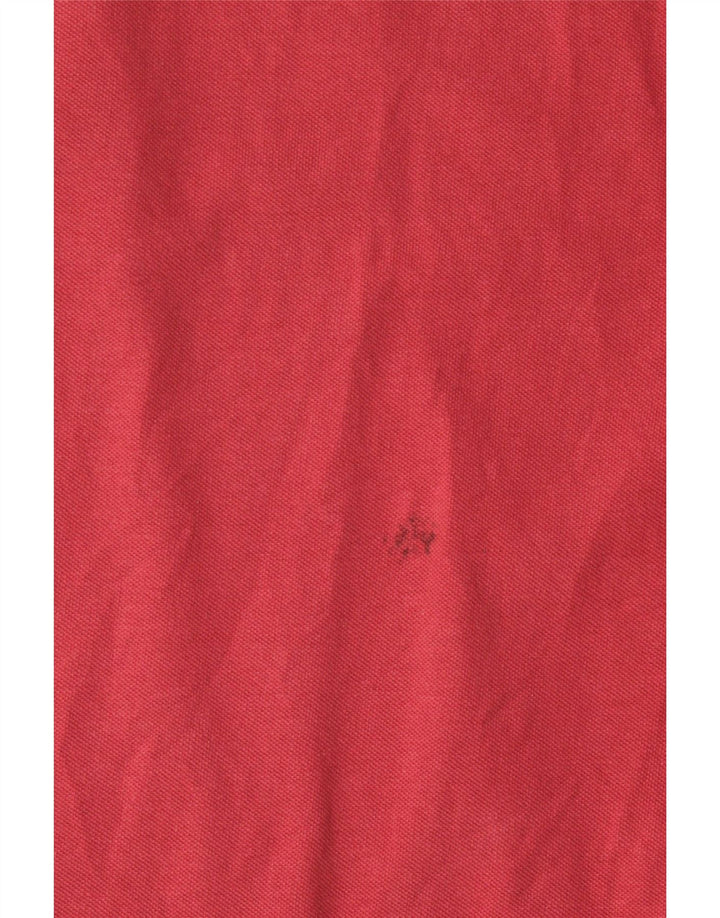 Crew Clothing Herren-Poloshirt, groß, rote Baumwolle