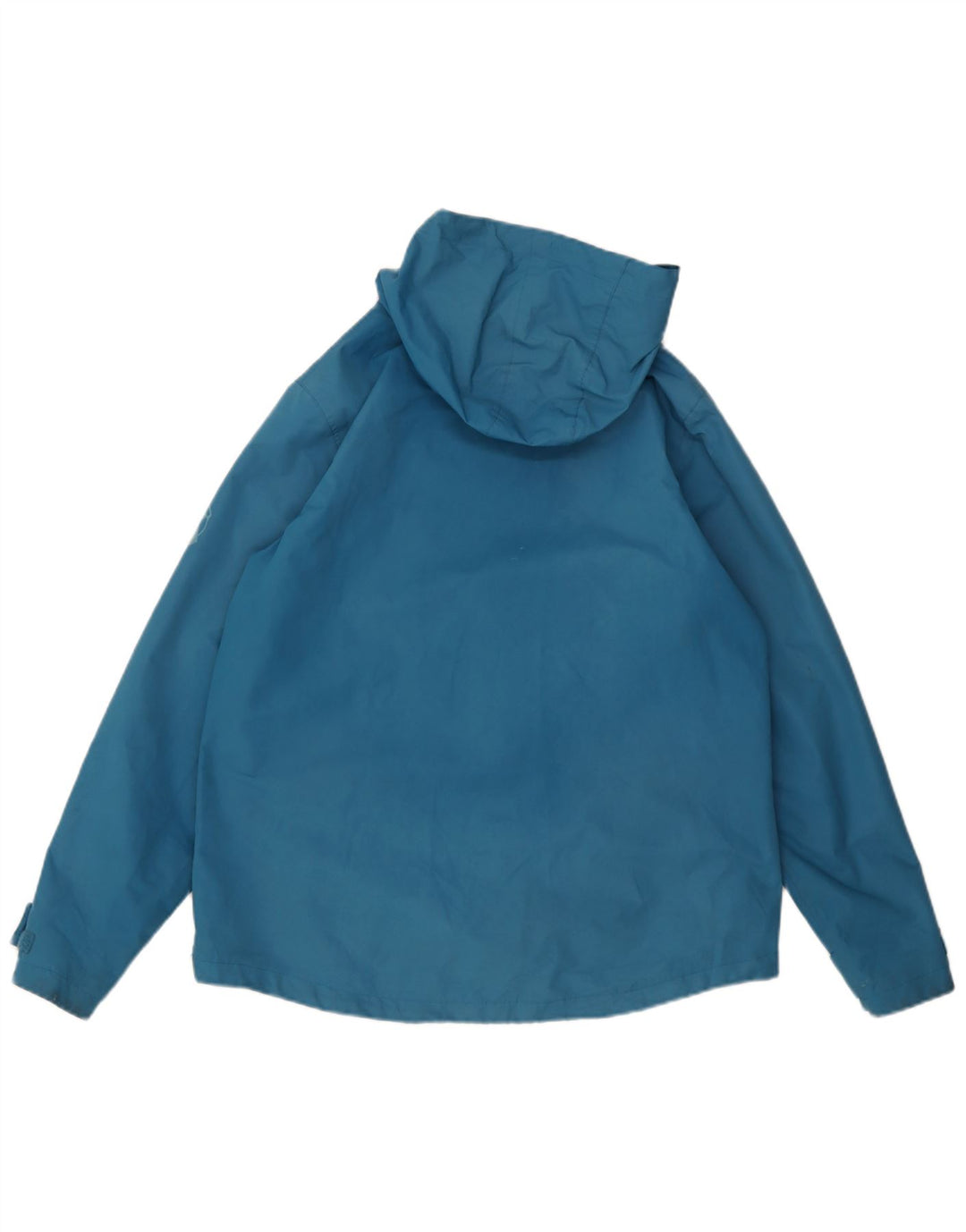 Weird Fish Damen-Windbreakerjacke mit Kapuze, Gr. 14, Größe L, blau gestreift