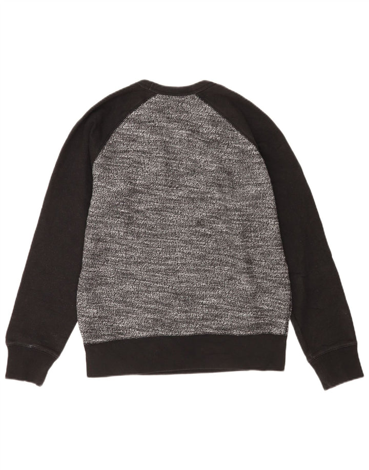 Gap Herren-Sweatshirt, Pullover, Größe S, Grau, Colourblock-Baumwolle