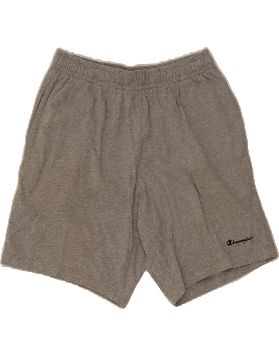 CHAMPION Womens Sport Shorts UK 12 Medium  Grey Vintage Champion and Second-Hand Champion from Messina Hembry 
