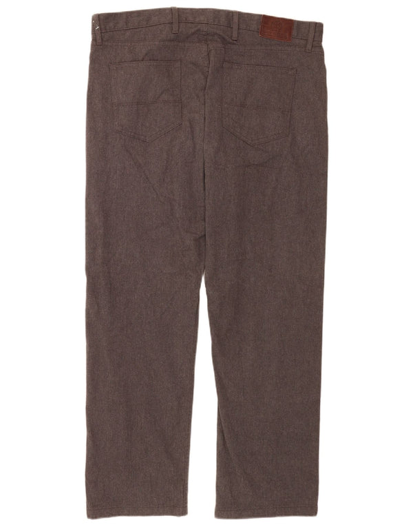 Marks & Spencer Herren Blue Harbour Straight Freizeithose W38 L29 Grau