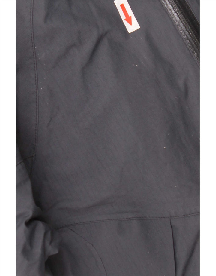 Fat Face Damen-Windbreakerjacke mit Kapuze, Größe S, Marineblau, Polyester