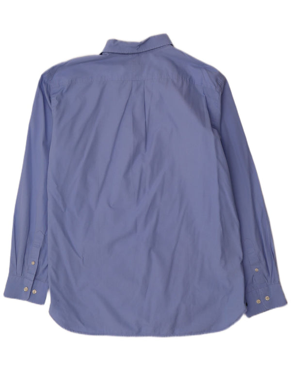 Gap Herren-Hemd mit klassischer Passform, XL, blaue Baumwolle