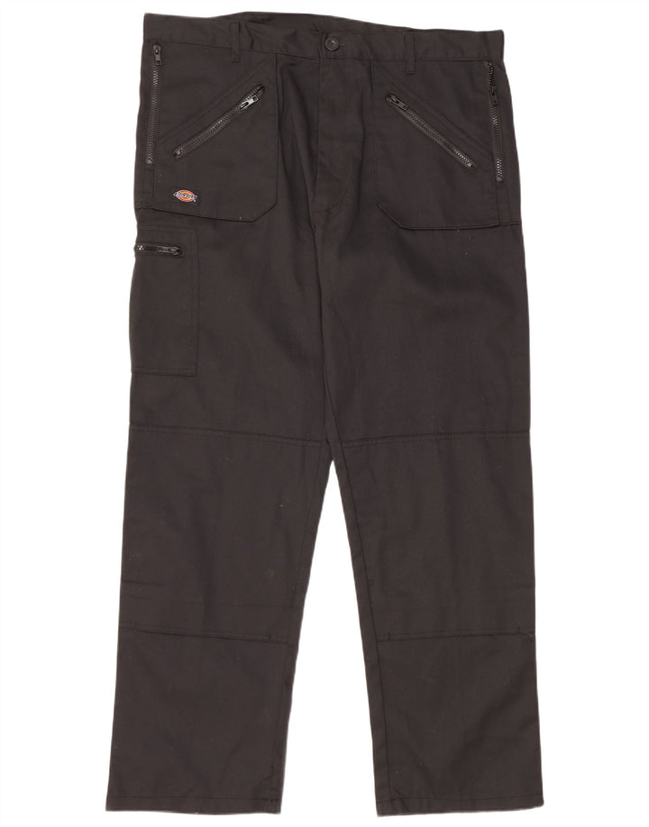 DICKIES Gerade Herren-Cargohose, W38, L30, Schwarz, Polyester