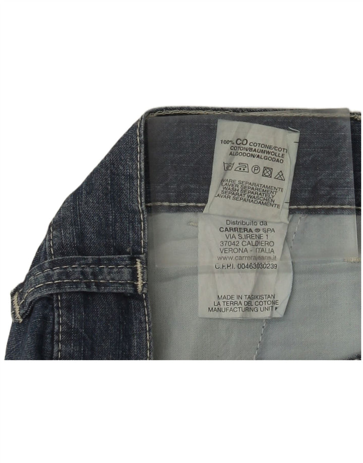 Carrera Herren Denim Shorts IT 48 Medium W33 Blaue Baumwolle