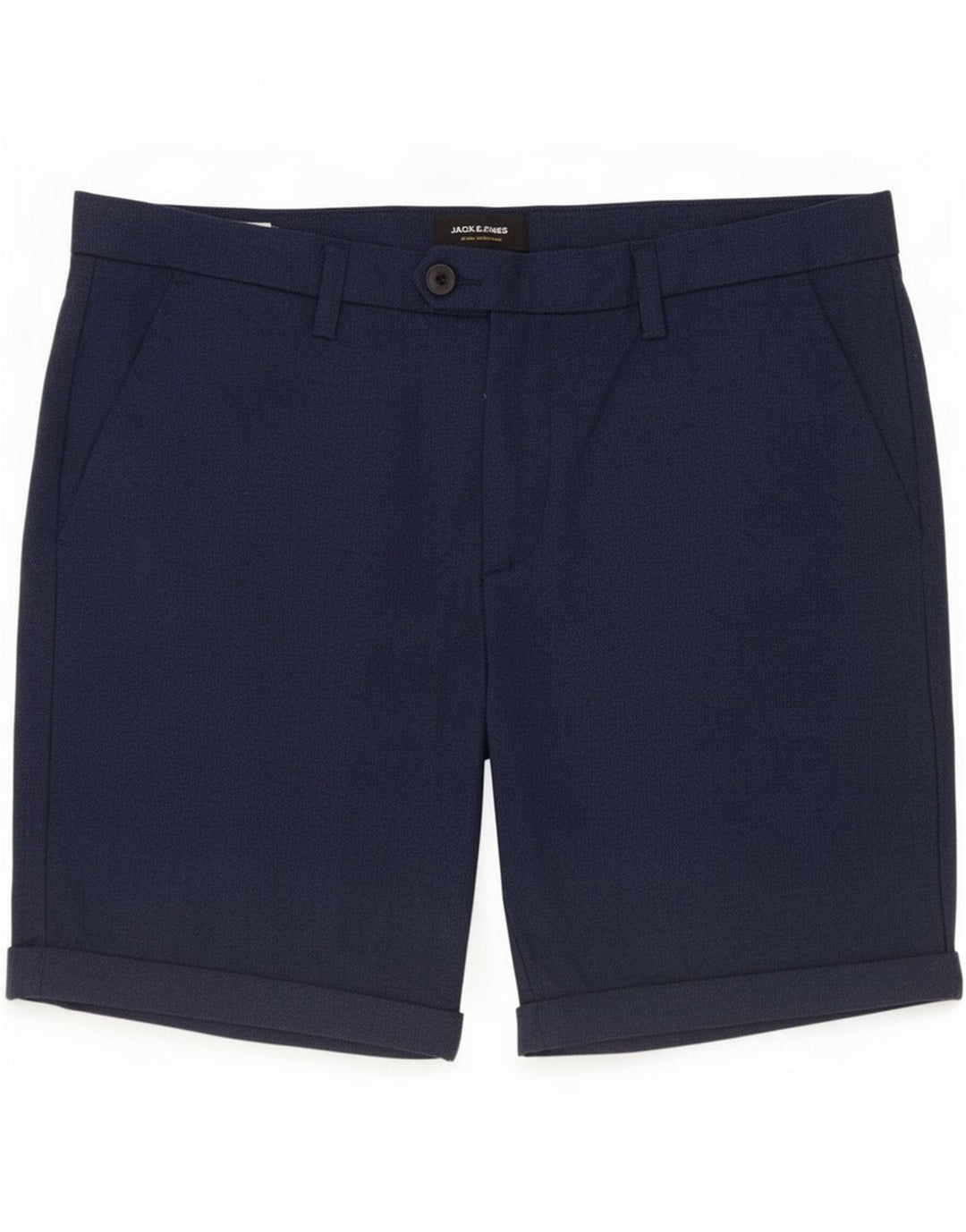 Jack & Jones Herren-Chinoshorts, Größe L, W34, Marineblau, Polyester