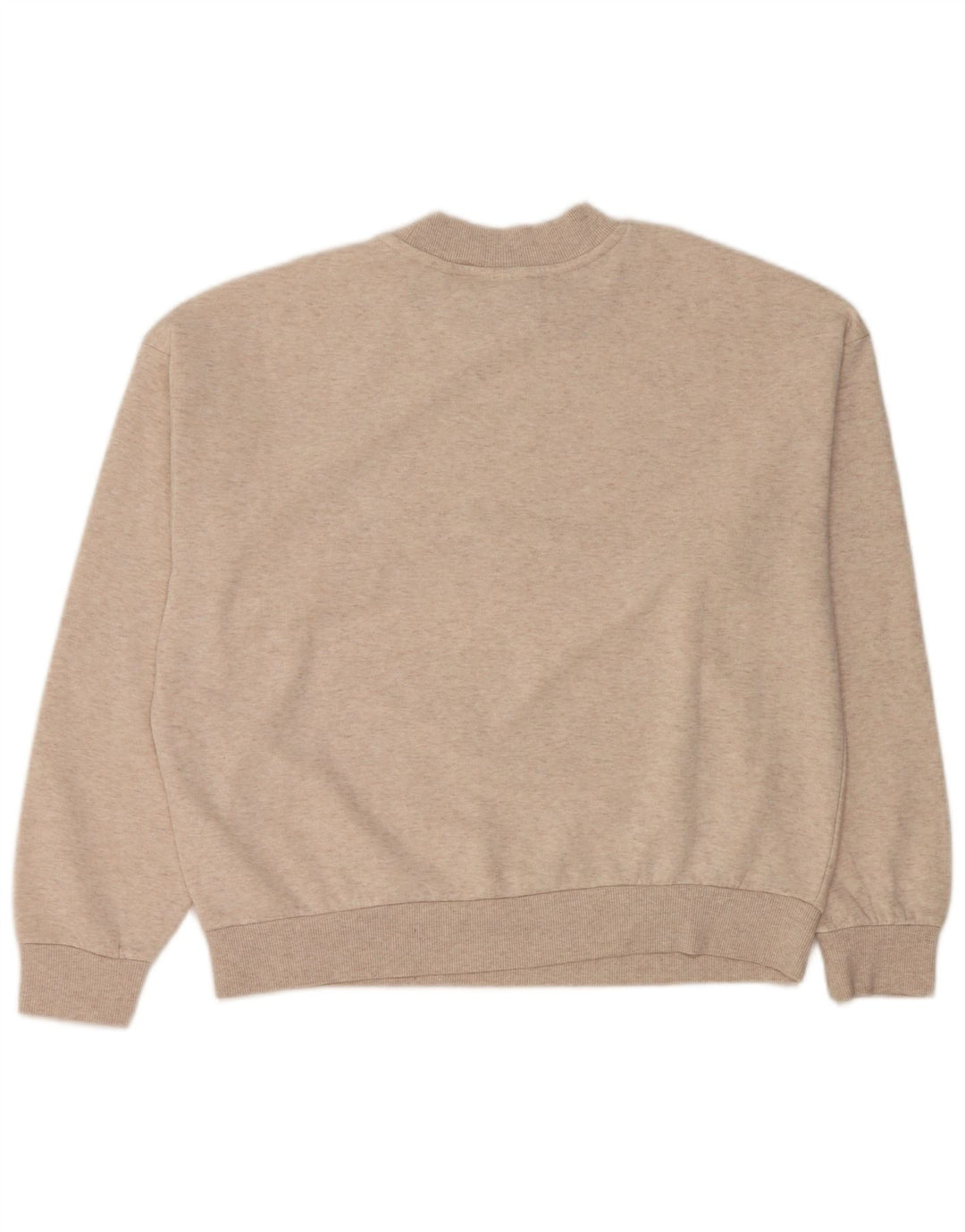 Kappa Damen Sweatshirt Pullover UK 14 Medium Beige