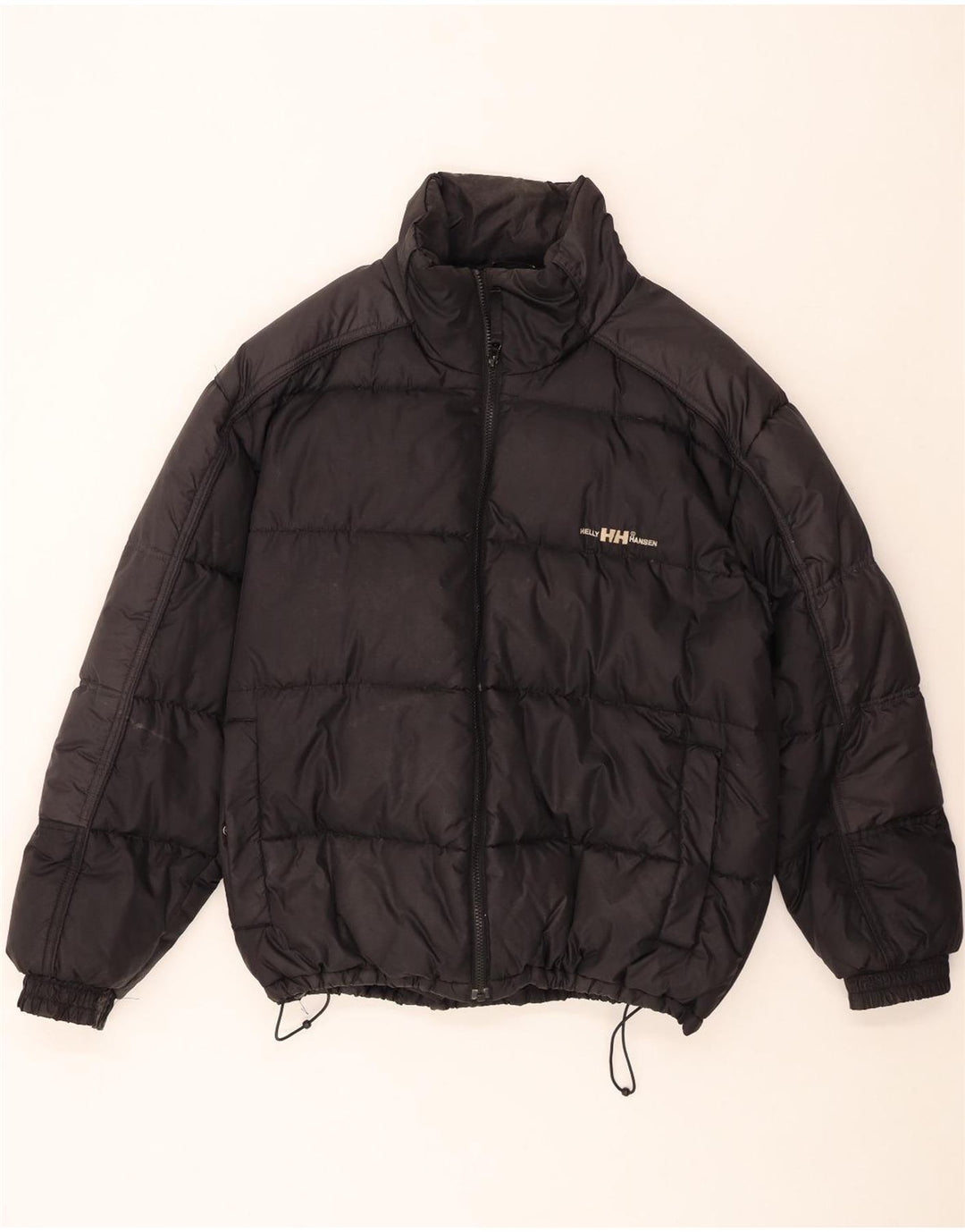 HELLY HANSEN Herren Wattierte Jacke UK 40 Large Schwarz Nylon