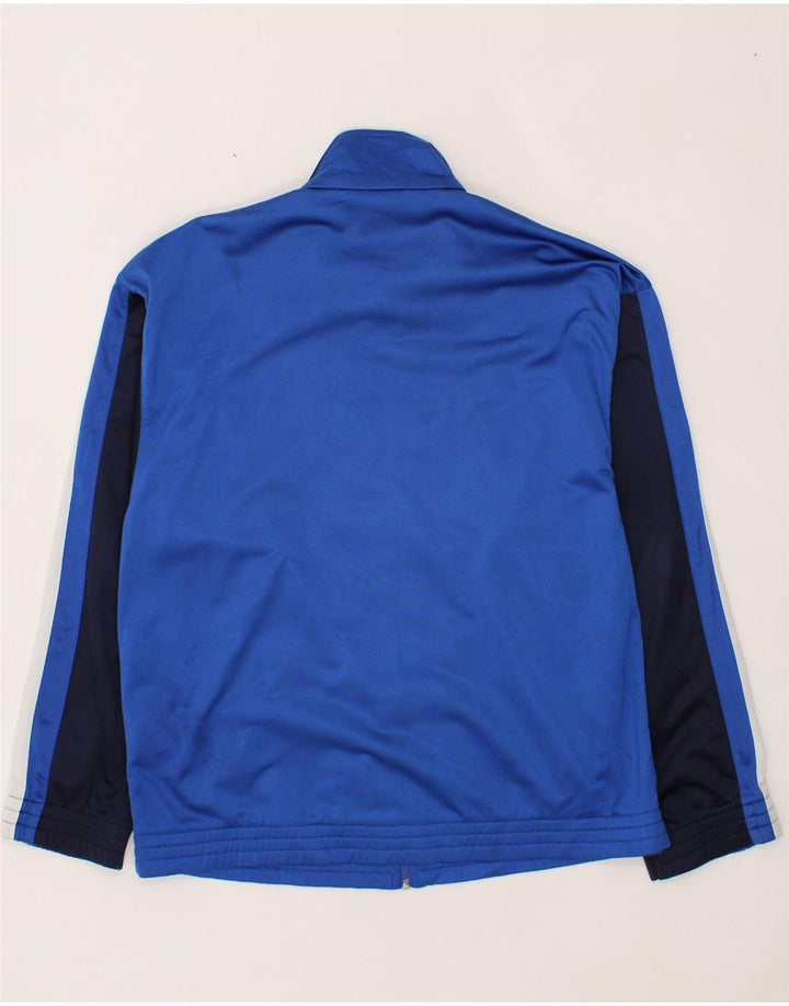 LOTTO Mens Tracksuit Top Jacket Medium Blue Colourblock Polyester Vintage Lotto and Second-Hand Lotto from Messina Hembry 