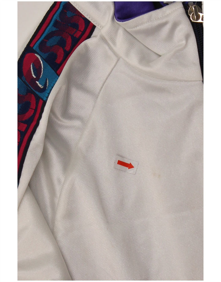 Asics Herren-Trainingsanzug mit grafischem Oberteil, IT 52, Größe L, Marineblau, Farbblock