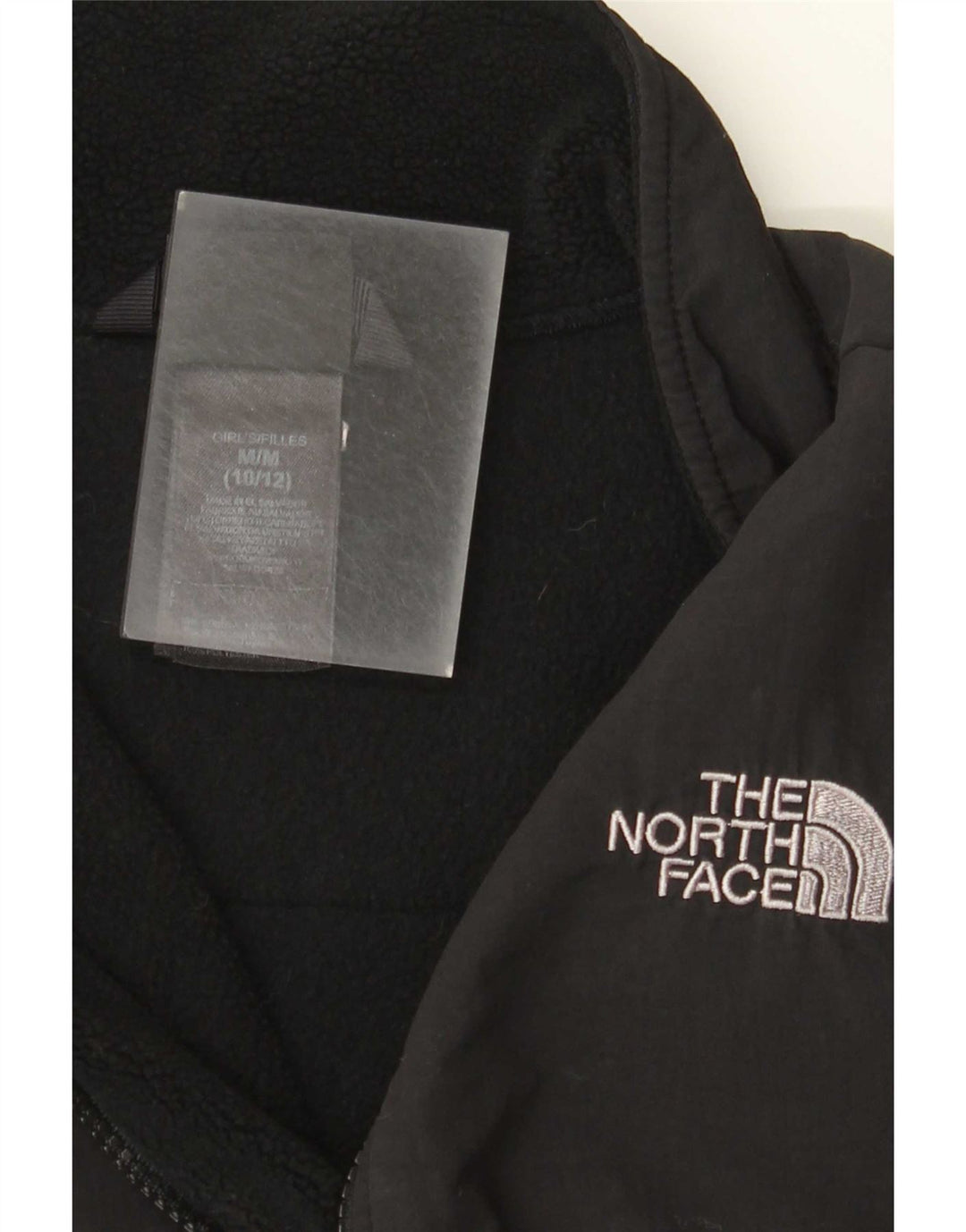 The North Face Fleecejacke für Jungen, 10–11 Jahre, Mittelschwarz, Farbblock