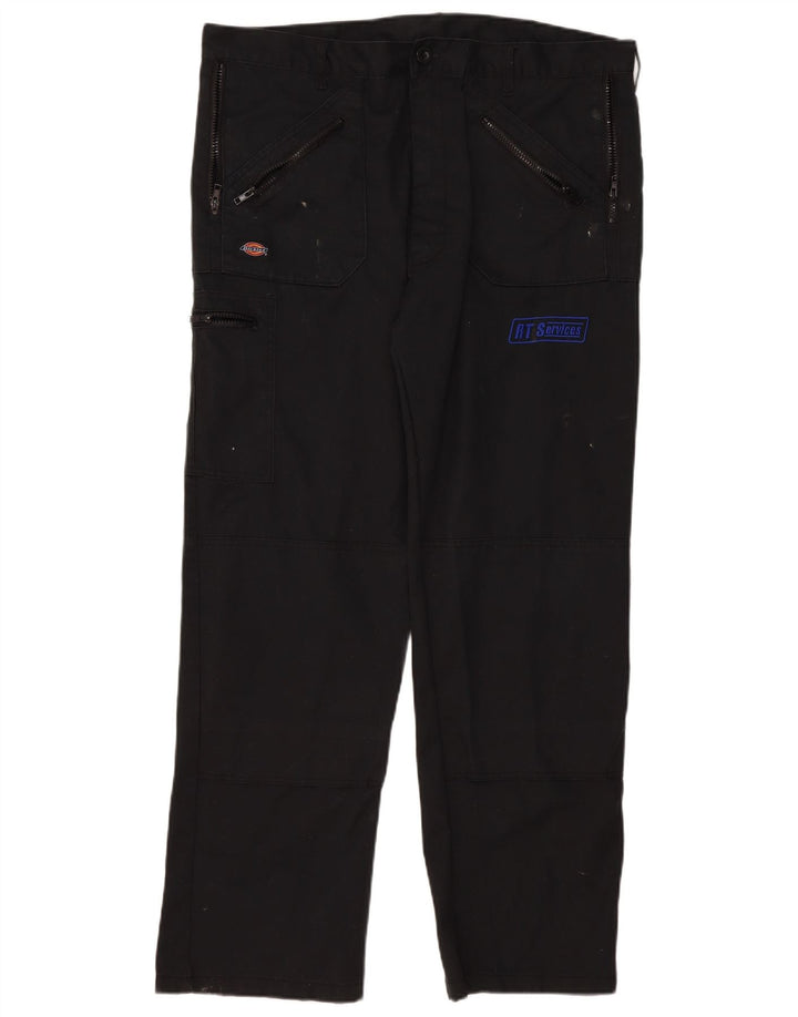 Dickies Gerade Herren-Cargohose W38 L31 Schwarzes Polyester
