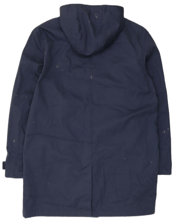 Farah Damen-Windbreaker-Mantel mit Kapuze, UK 18, XL, Marineblau, Polyester