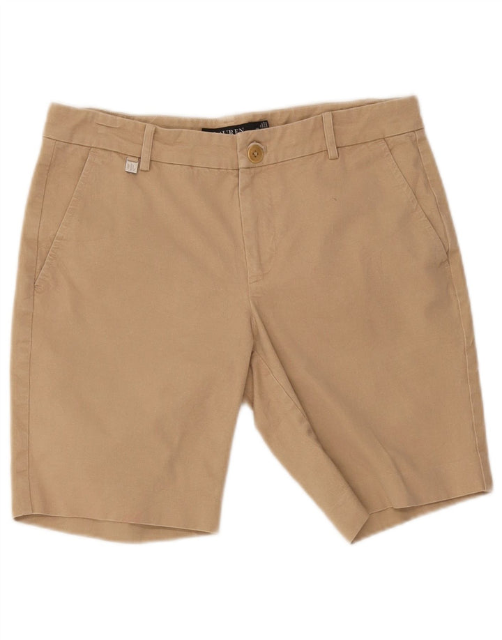 Ralph Lauren Damen Chinoshorts US 6 Medium W32 Beige Baumwolle