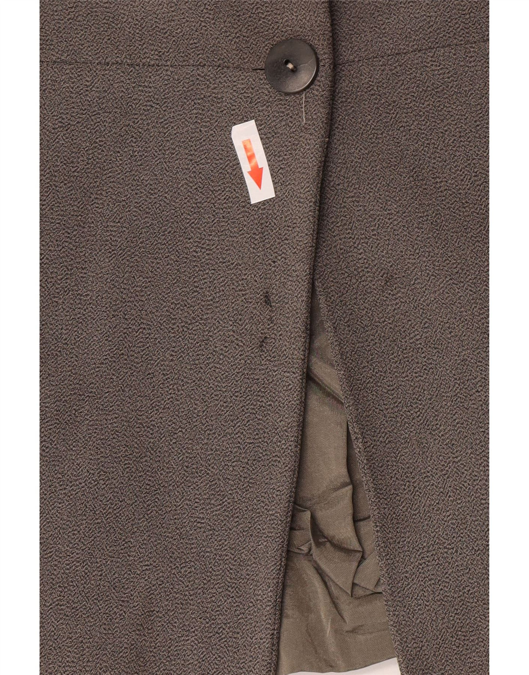 Marella Damen 2-Knopf-Blazer-Jacke, UK 16, große graue Viskose