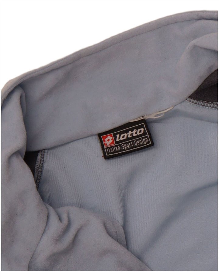 Lotto Herren-Trainingsanzug-Top-Jacke, groß, blau, Farbblock