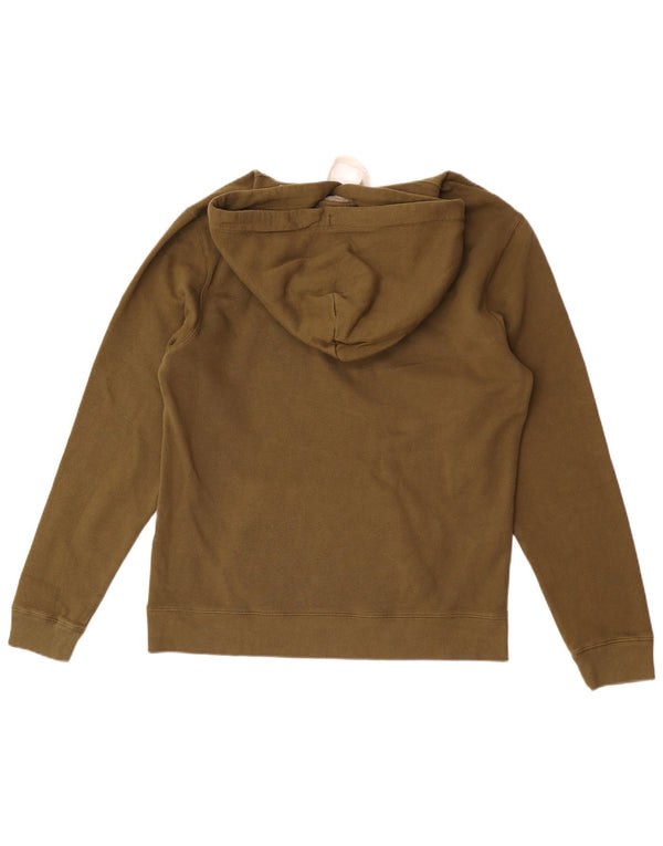 Jack Wills Herren-Kapuzenpullover mit Grafik, groß, Khaki, Baumwolle