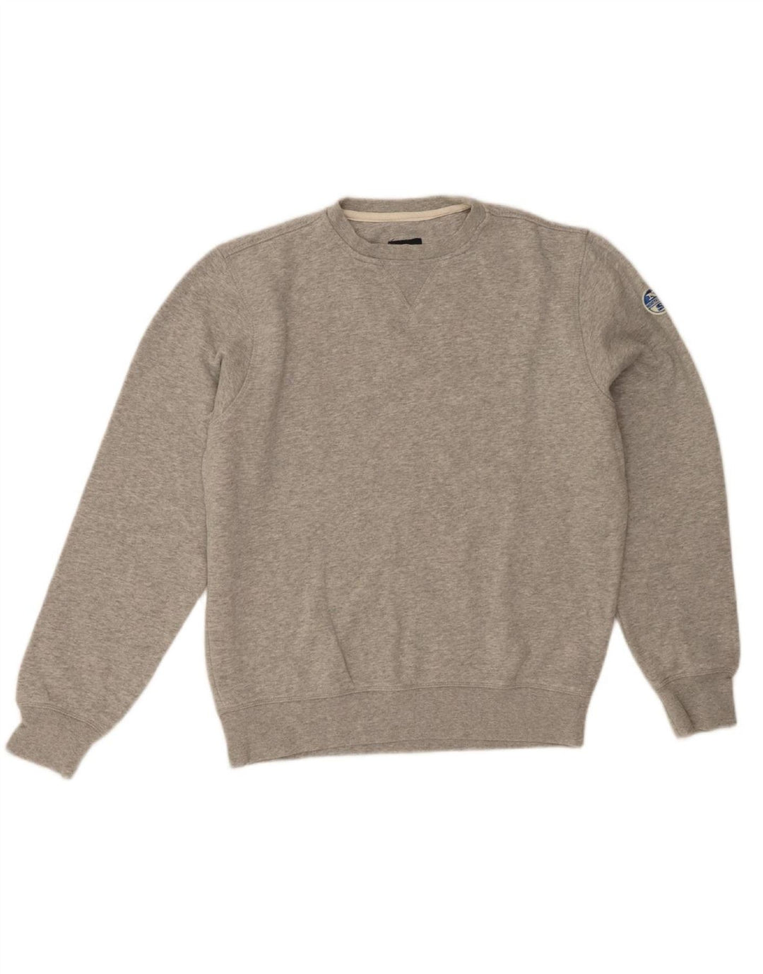 NORTH SAILS Mens Sweatshirt Jumper Large Grey Cotton