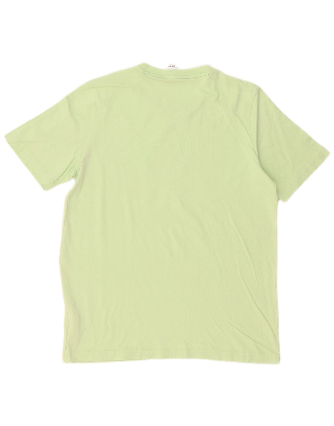 Adidas Herren Grafik-T-Shirt aus mittelgrüner Baumwolle