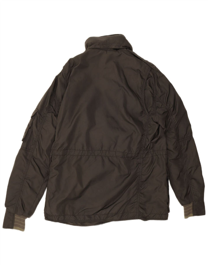 Tommy Hilfiger Herren Utility Jacke UK 42 XL Schwarz Nylon