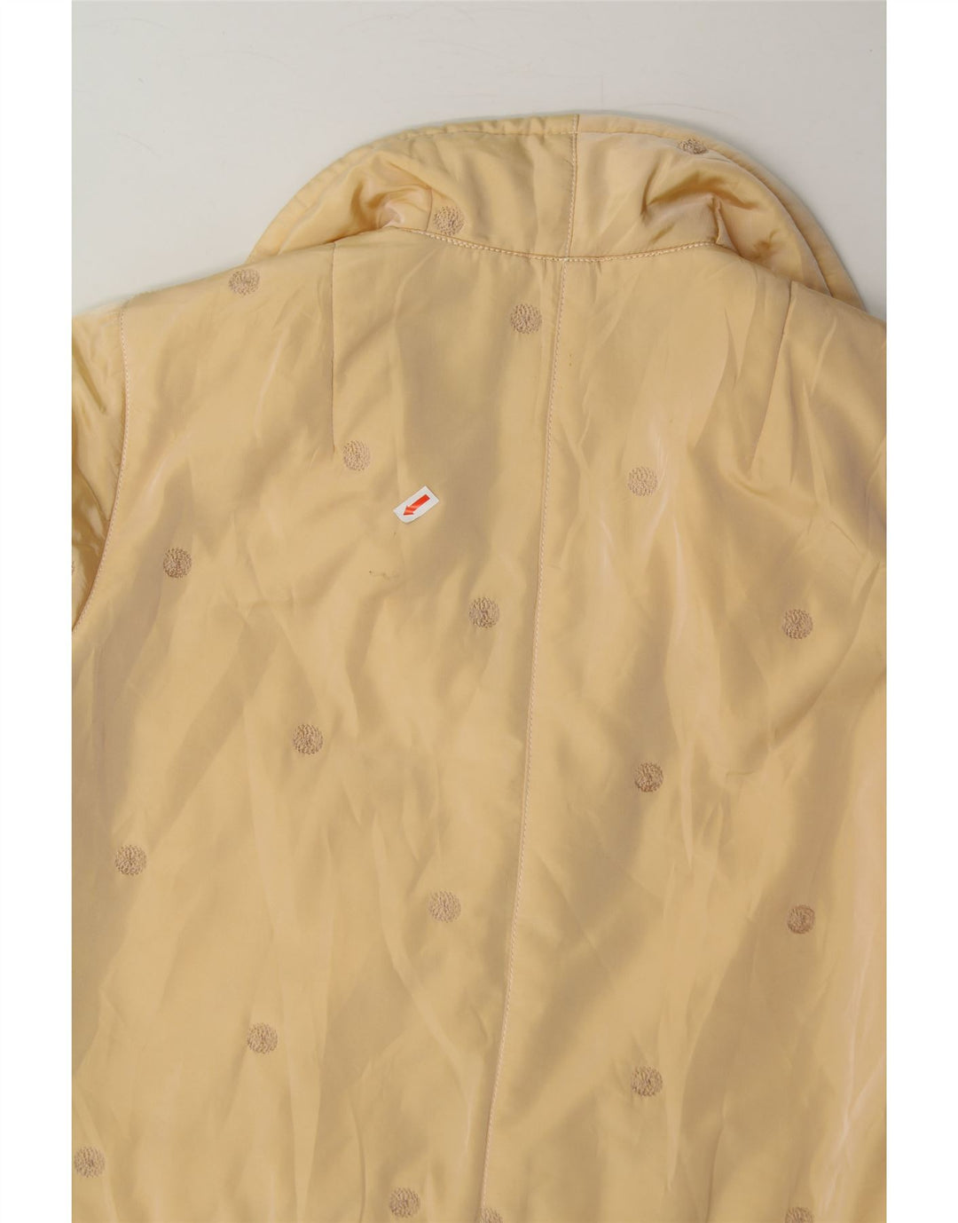 VINTAGE Womens Bolero Jacket UK 14 Large Yellow Vintage Vintage and Second-Hand Vintage from Messina Hembry 