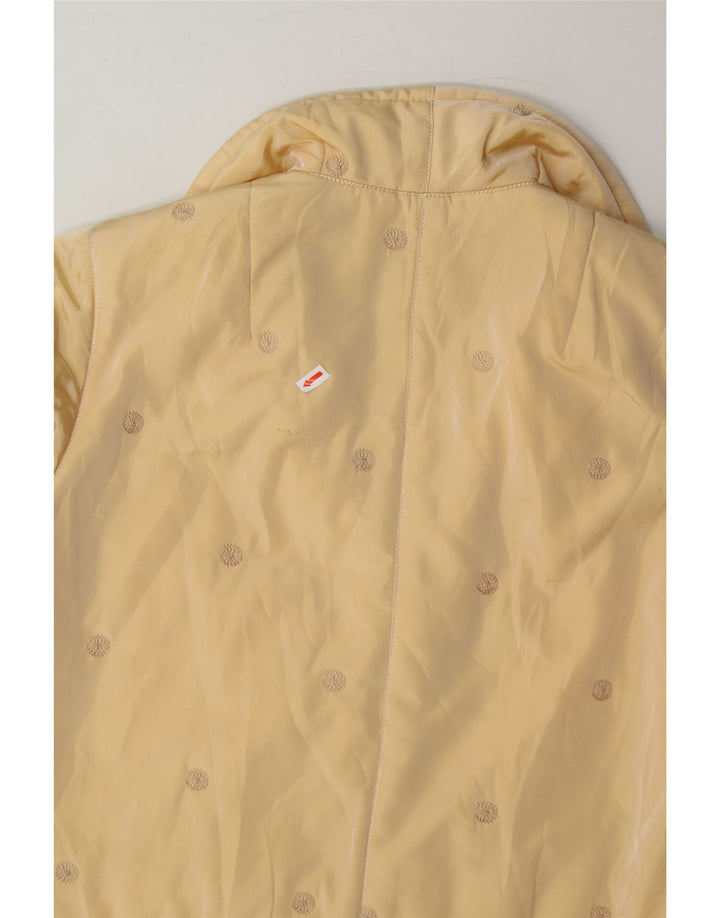 VINTAGE Womens Bolero Jacket UK 14 Large Yellow Vintage Vintage and Second-Hand Vintage from Messina Hembry 