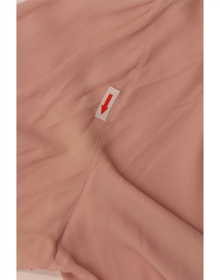 Vintage Damen Hemdbluse UK 16 Groß Rosa