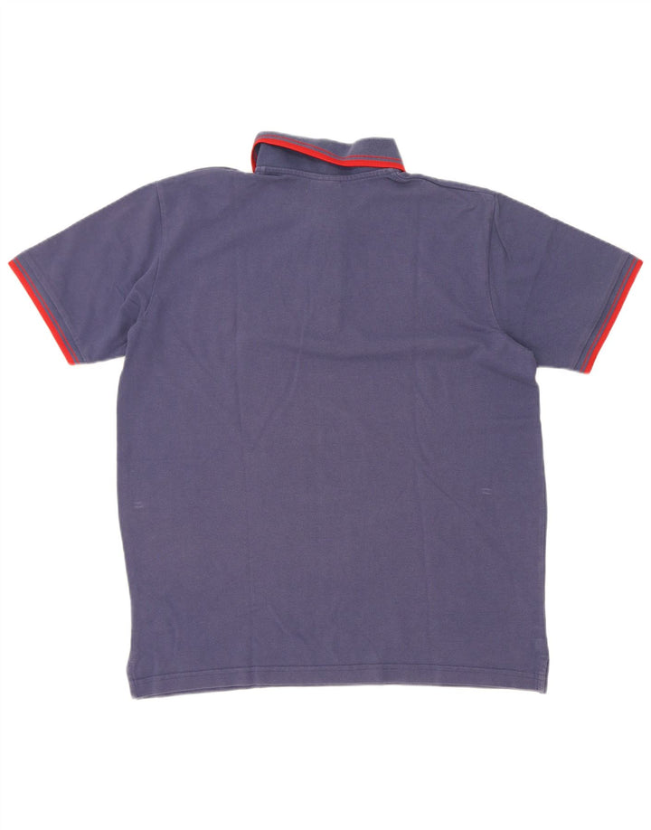Lee Herren-Poloshirt, große blaue Baumwolle