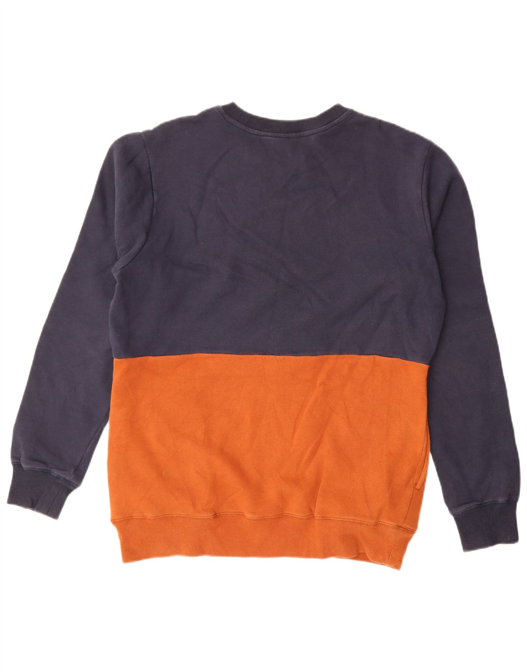 Volcom Herren-Sweatshirt-Pullover, mittelgroß, marineblau, Colourblock-Baumwolle