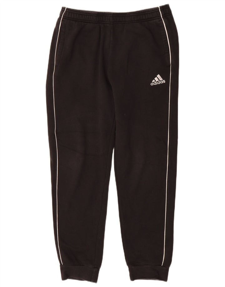 Adidas Herren-Trainingshose, Jogginghose, mittelschwarz, Baumwolle