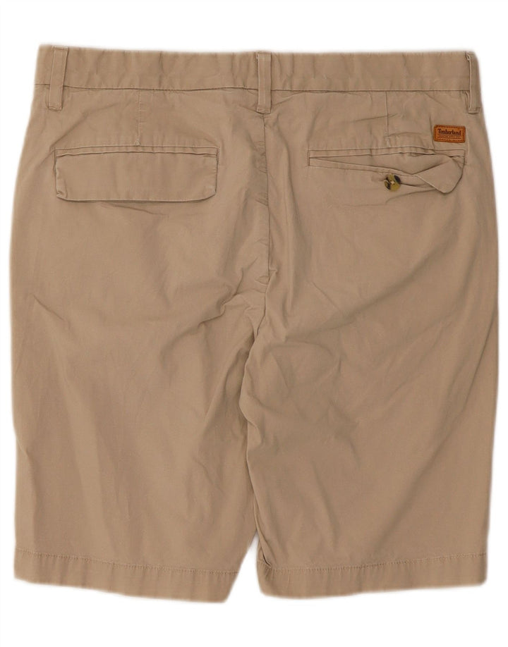 Timberland Herren Chinoshorts W33 Mittelbeige Baumwolle