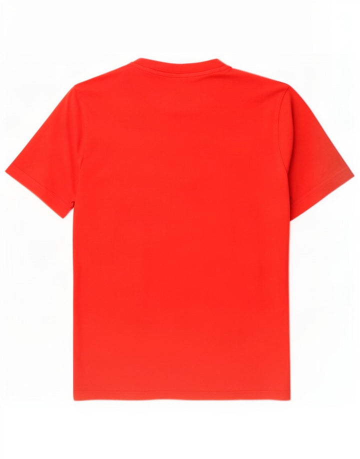 Adidas Herren Grafik T-Shirt Top Small Rot Baumwolle