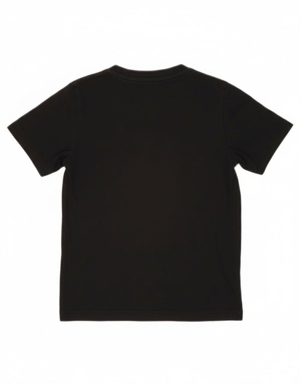 Adidas Jungen Manchester United Graphic T-Shirt Top 5–6 Jahre, schwarze Baumwolle