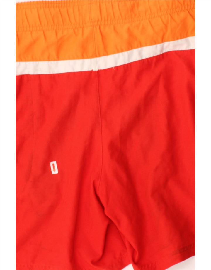PUMA Mens Graphic Swimming Shorts Large  Red Colourblock Polyester Vintage Puma and Second-Hand Puma from Messina Hembry 