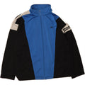 REEBOK Mens Loose Fit Graphic Tracksuit Top Jacket Medium Blue Colourblock Vintage Reebok and Second-Hand Reebok from Messina Hembry 