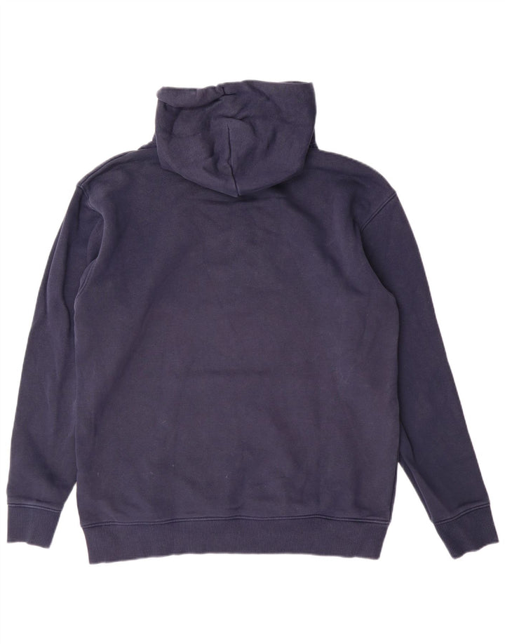 Tommy Hilfiger Herren-Kapuzenpullover mit Grafik, mittelmarineblau, Baumwolle