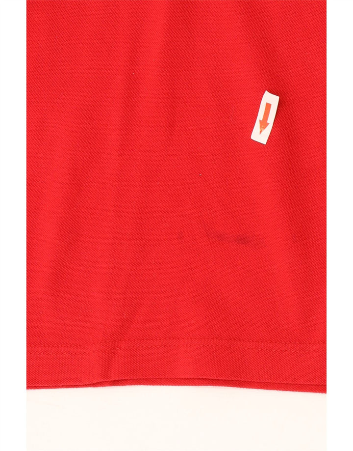 SERGIO TACCHINI Herren Poloshirt IT 46 Kleine rote Baumwolle