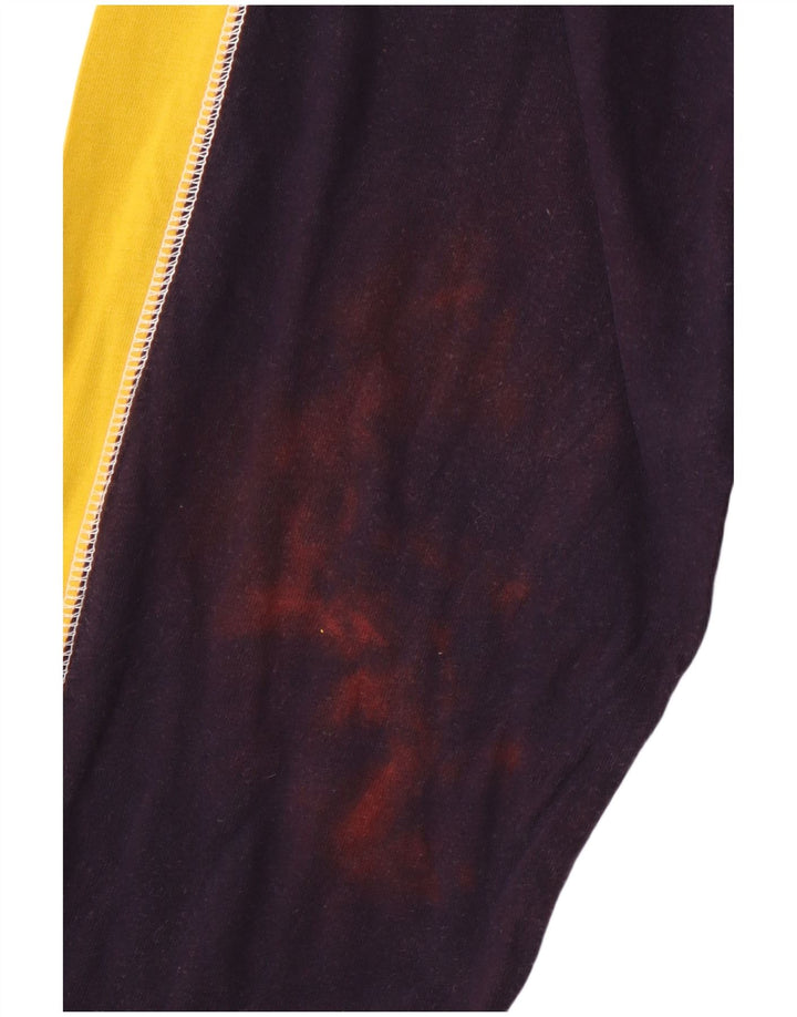 PUMA Herren Top Langarm XL Marineblau Colourblock Sport