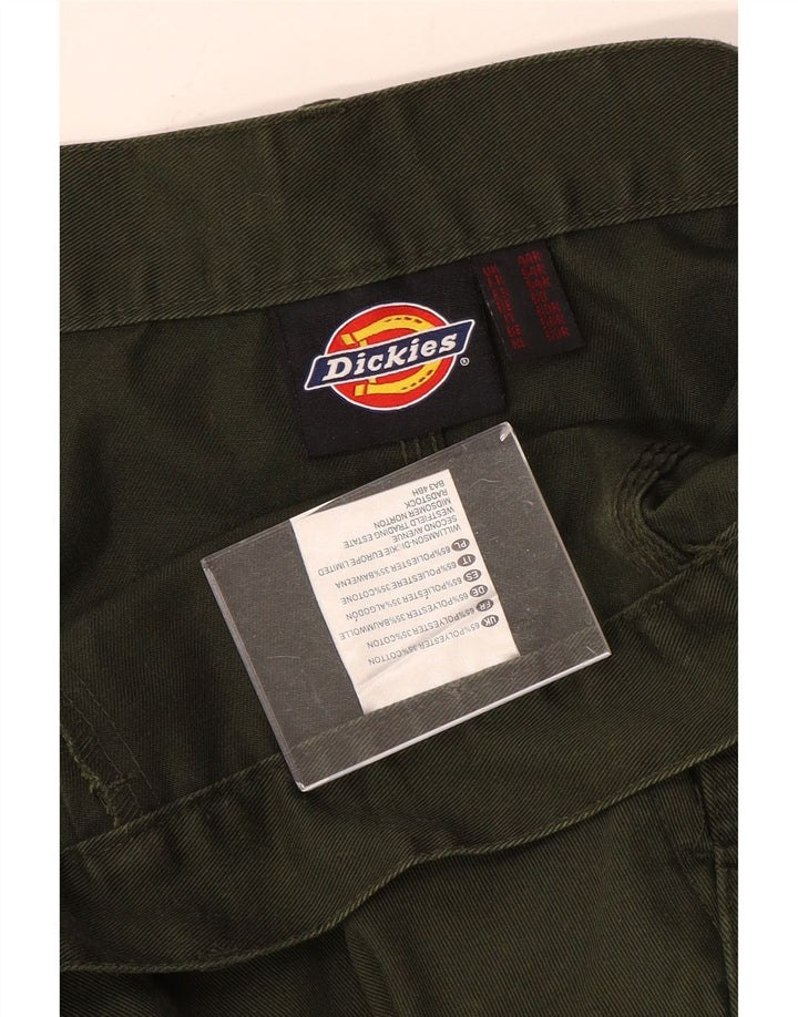 Dickies Gerade Herren-Cargohose W44 L31 Grünes Polyester
