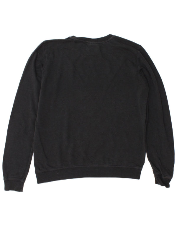 Nike Herren Sweatshirt Pullover Small Schwarz Baumwolle