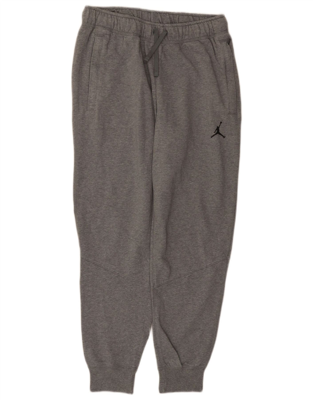 Jordan Herren-Trainingshose, Jogginghose, Größe S, Grau, Baumwolle