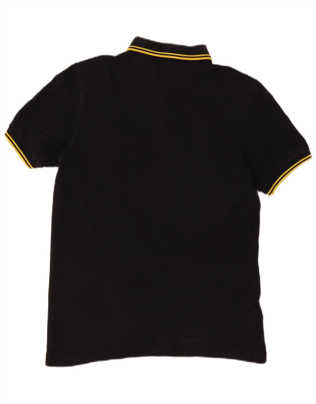 Fred Perry Herren-Poloshirt, mittelschwarz, Baumwolle