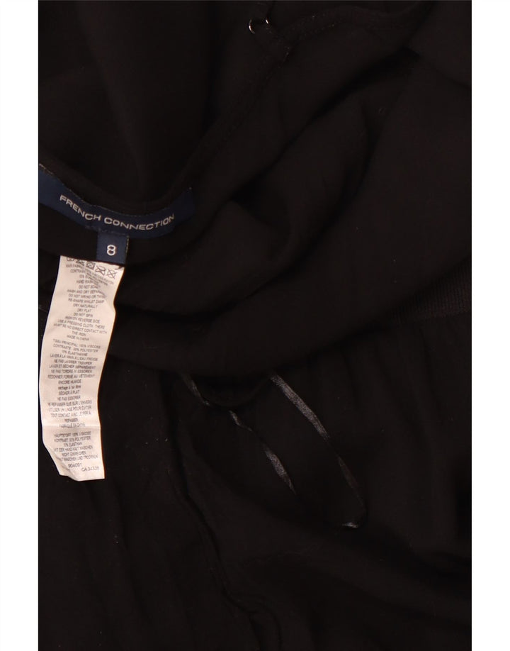 FRENCH CONNECTION Damen-Overall, Größe S, UK 8, Schwarz, Polyester
