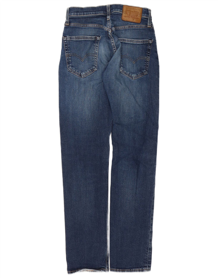 Levi's Herren Slim Jeans W28 L32 Blaue Baumwolle