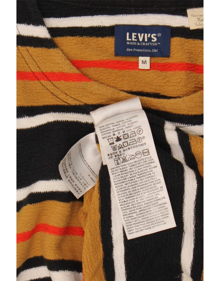 Levi's Herren-Oberteil, langärmelig, mittelgroß, mehrfarbig, gestreift, Baumwolle