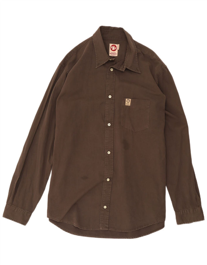 Murphy & Nye Herren Sailmakers Regular Fit Hemd 3XL Braun Baumwolle