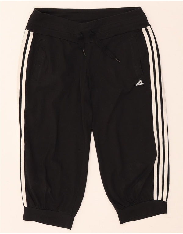 Adidas Damen Climalite Trainingshose Jogger UK 8/10 Small Schwarz