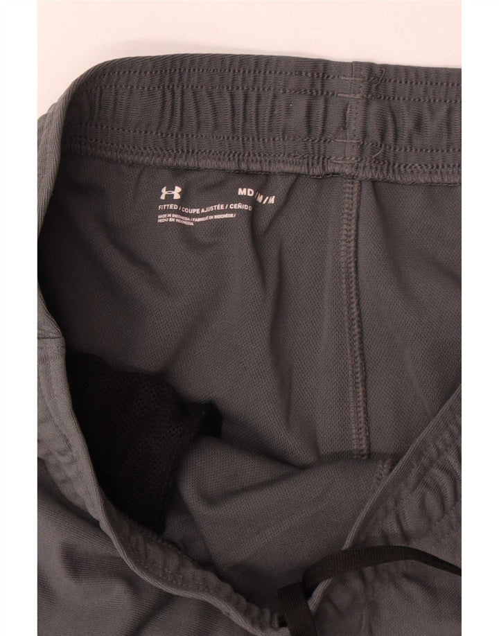 Under Armour Herren-Trainingshose mit taillierter Passform, mittelgraues Polyester